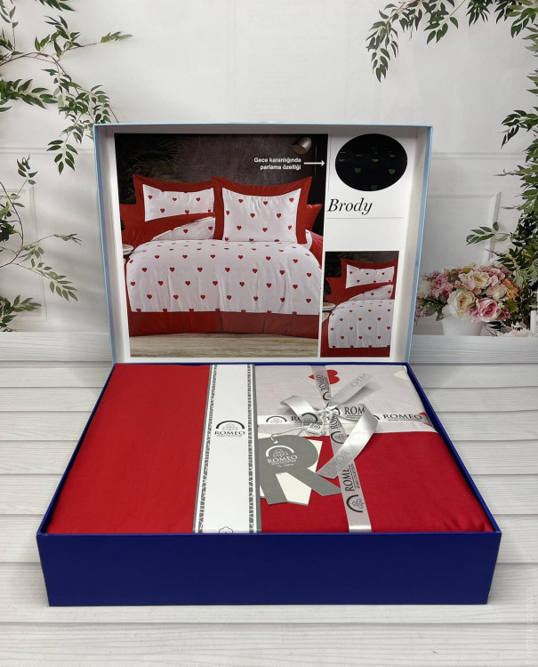Постельное белье Romeo Home Brody сатин Digital евро