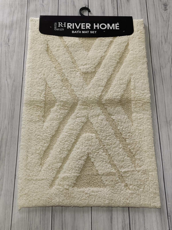 Набор ковриков из 2-х штук River Home 45x55 см + 55x95 см, модель 6