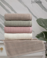 Набор махровых полотенец Аltinbasak Jimena 50x90 см из 4-x штук