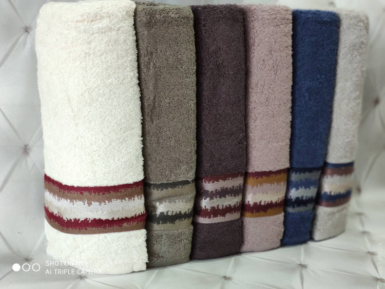 Набор махровых полотенец Sikel из 6 штук 50х90 см, модель 30 Набор махровых полотенец Sikel из 6 штук 50х90 см, модель 30