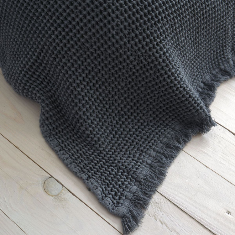 Покрывало Pike La Modno Stonewashed Anthracite 220x240 см