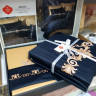 Cotton Box Gloria Gold сатин с вышивкой евро