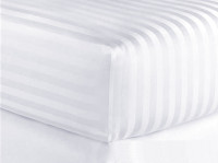 Простынь на резинке Lodex Monaco white/белый 140x200x25 см