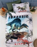 Постельное белье First Choice Jurassic 3D satin полуторный
