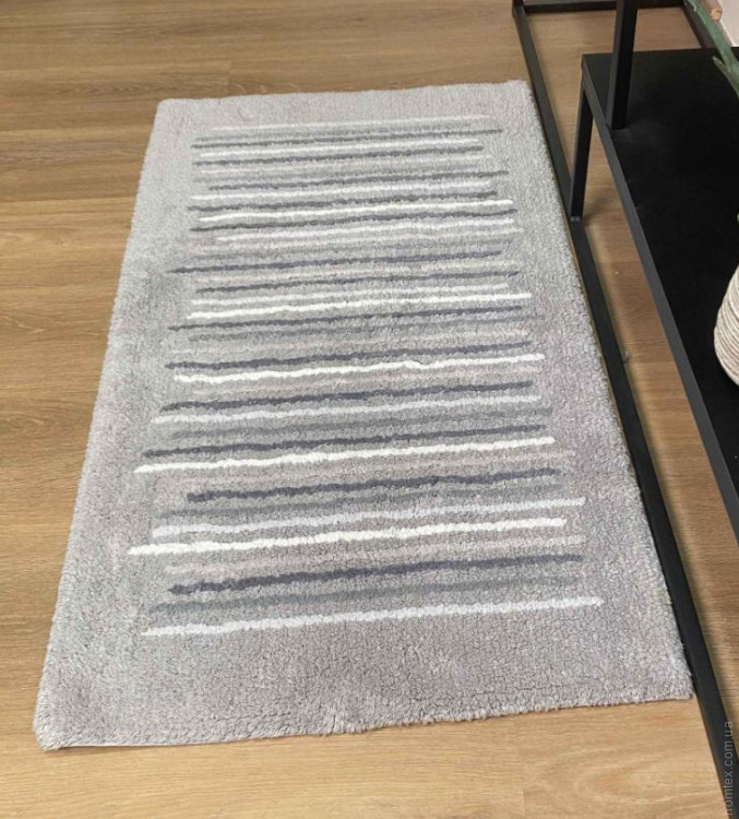 Килимок для ванної PHP Kolor grigio 60x130 см 