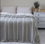 Муслинове покривало La Modno Pearl Gray 170x240 см