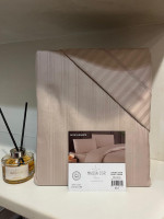 Постільна білизна Maiosn Dor Raye Elegante beige сатин страйп євро Постільна білизна Maiosn Dor Raye Elegante beige сатин страйп євро