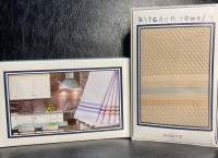 Набір кухонних вафельних рушників Maison Dor з 5-ти штук 45х70 см, модель 1