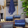 Набір бамбукових рушників Zeron Agac Bamboo (блакитний, синій, темно-синій) 70х140 см. 