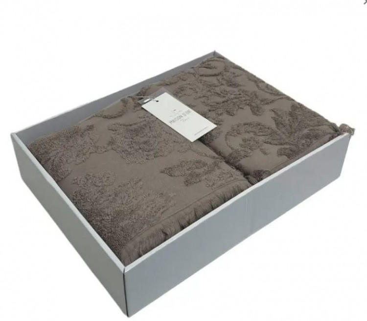 Набір рушників Maison Dor Sanda Beige (бежевий) 50х100 см + 85х150 см