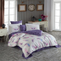 Постільна білизна Hobby Exclusive Sateen Paradise фіолетовий євро