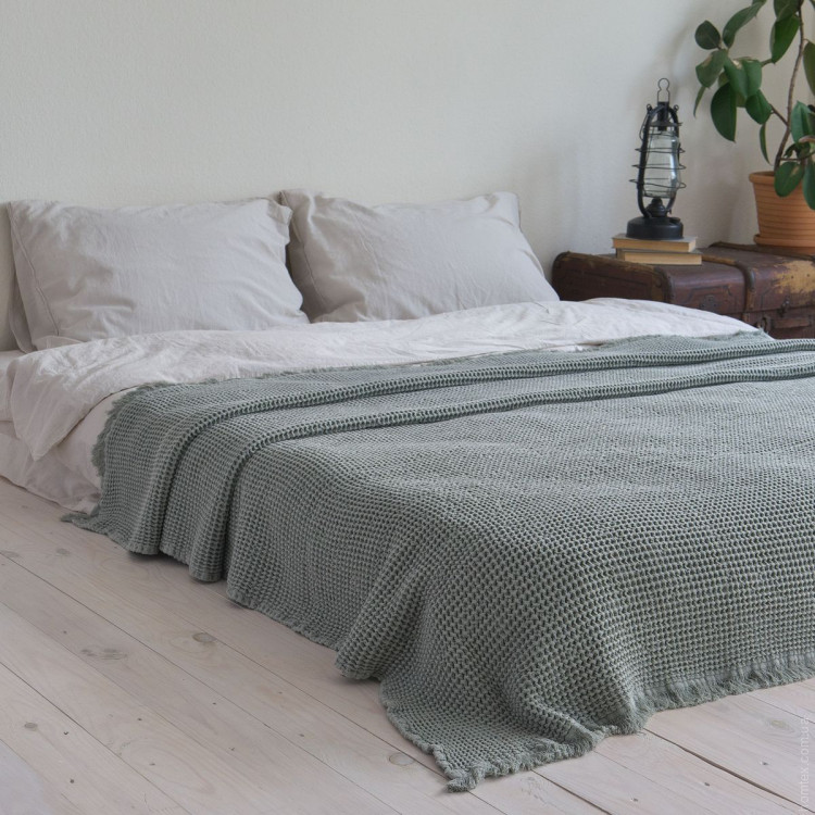 Покривало Pike La Modno Stonewashed Green 220x240 см 