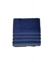 Махровое полотенце Zugo Home Long Twist Erkek 100x150 см синее