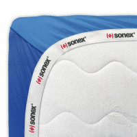 Простынь на резинке Sonex Aero Blue Sapphire 180x200 + 25 см