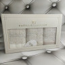 Набор махровых полотенец Pupilla из 3-х штук 30x50 см, модель 9