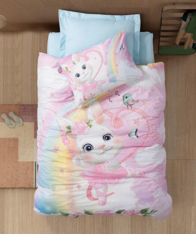 Постельное белье Cotton Box Cony Mint полуторный