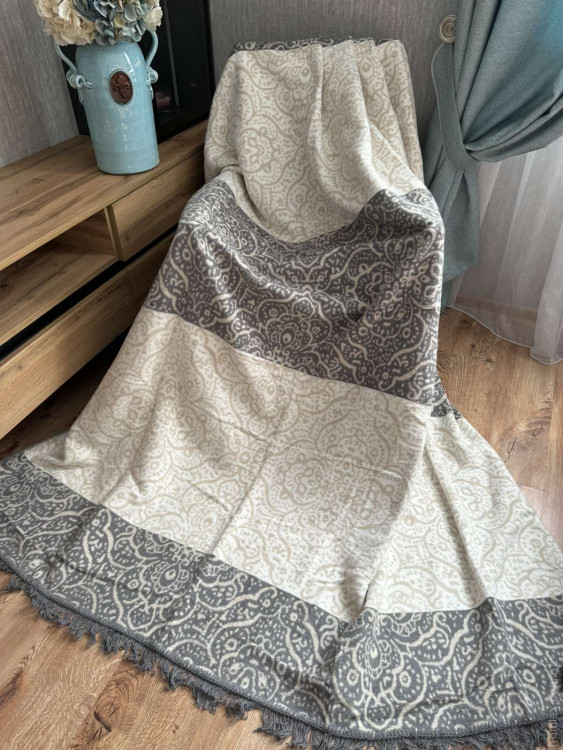 Плед бавовняний Aksu 180x220 см, модель 28