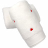 Полотенце Hobby Lubow Love Microcotton 50х90 см белое