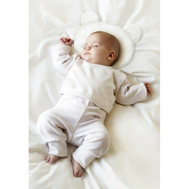 Подушка детская Sonex Teddy + наволочка бежевая 30x32 см 