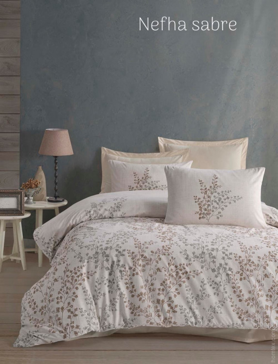 Постільна білизна Altinbasak Nefra sabre ранфорс євро