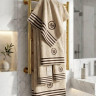 Набор полотенец Maison D'or Delon Beige из 3-х штук 30x50 см+ 50x100 см+ 70x140 см