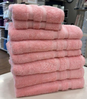 Махровое бамбуковое полотенце TAC Allure Bambu pembe 100х150 см 