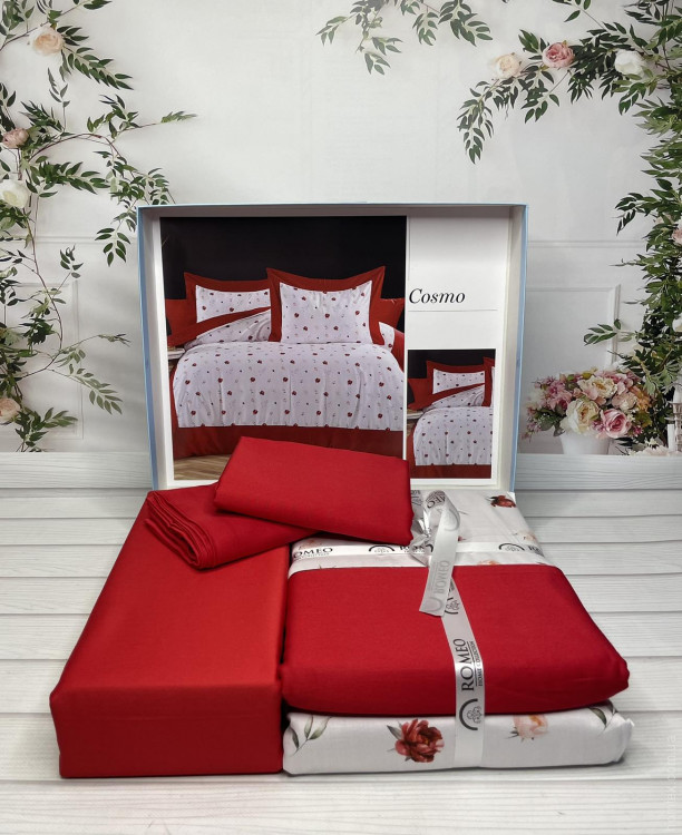 Постельное белье Romeo Home Cosmo сатин Digital евро Постельное белье Romeo Home Cosmo сатин Digital евро