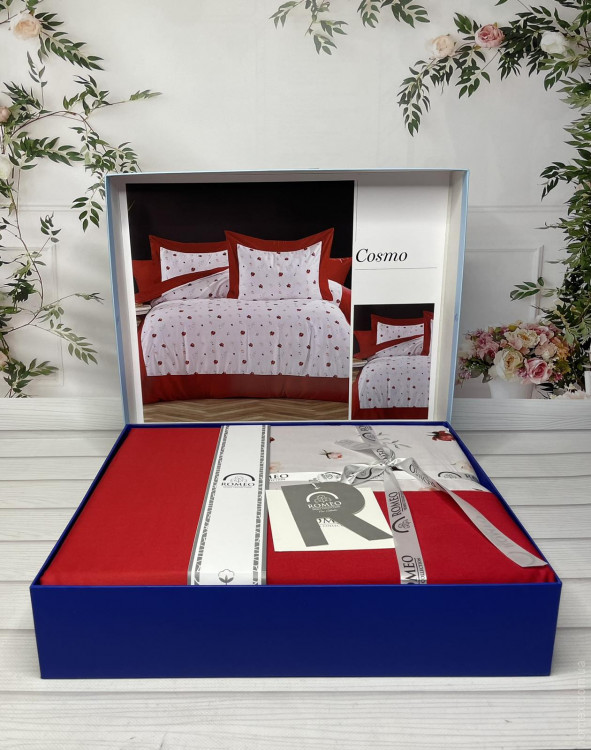 Постельное белье Romeo Home Cosmo сатин Digital евро