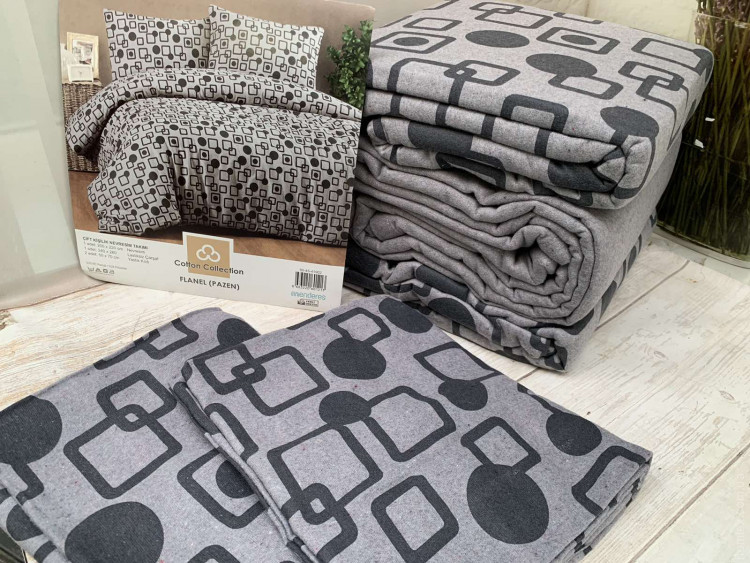 Постельное белье Cotton Collection фланель модель 22 евро