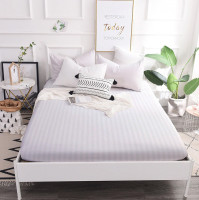 Простынь Mirson Royal сатин-жаккард 200x220 см на резинке по периметру Простынь Mirson Royal сатин-жаккард 200x220 см на резинке по периметру