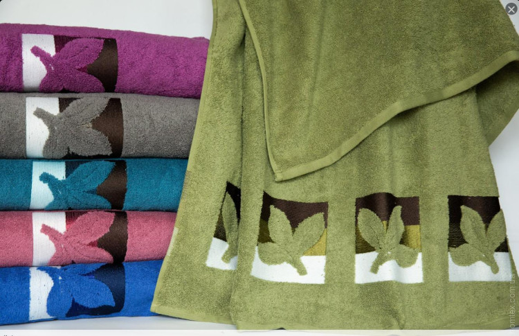 Набір махрових рушників Hanibaba List із 6 шт. 70х140 см