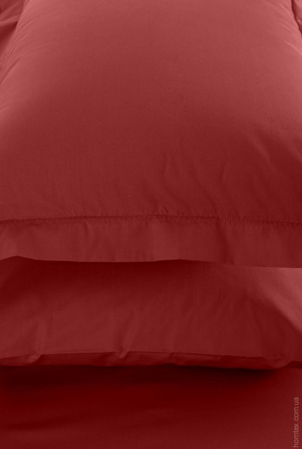 Пододеяльник с наволочками Penelope - Catherine coral коралловый 200х220 см + 50х70 см (2 шт.)