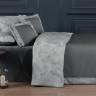 Постельное белье La Romano Rivano Steel Grey египетский сатин евро