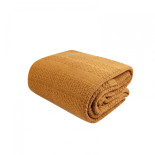 Плед Karaca Home - Charm Bold hardal горчичный 200х220 см евро