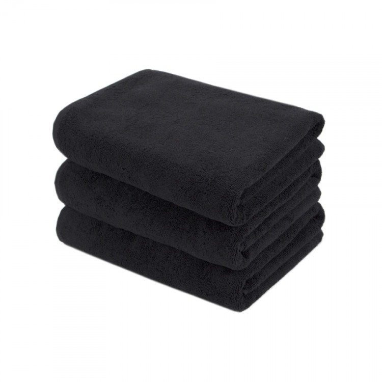 Полотенце Lotus Home Hotel Basic черное 40х70 см (16/1) 400 г/м²