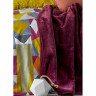Набор постельное белье с пледом Karaca Home Vitali 2020-1 евро