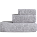 Набор махровых полотенец Pavia CHARM GRI из 3шт. 30х30см+50x85см+70x140см