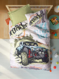 Постельное белье Cotton Box Adventure Yesil полуторный