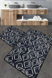 Набор ковриков для ванной Chilai Home CENERO 60x100 см + 50x60 см