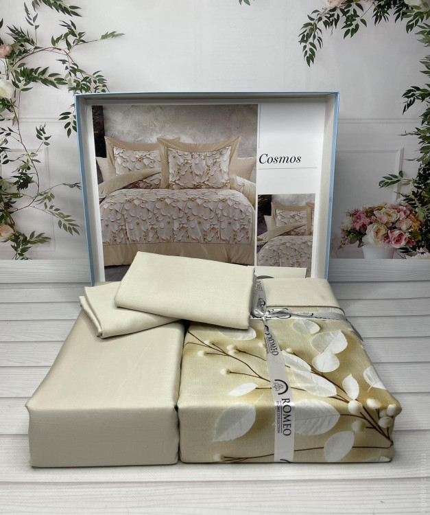 Постельное белье Romeo Home Cosmos сатин Digital евро Постельное белье Romeo Home Cosmos сатин Digital евро