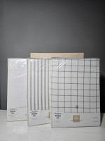 Простирадло на гумці з наволочкою з фланелі Cotton Collection 100х200 см + 25 см, в асортименті модель 1