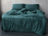 Постельное белье Limasso Dark Green Standart евро