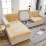 Чехол на диванную подушку - сидушку 3-х местный Homytex бежевый (150-190x50-70+5-20 см)