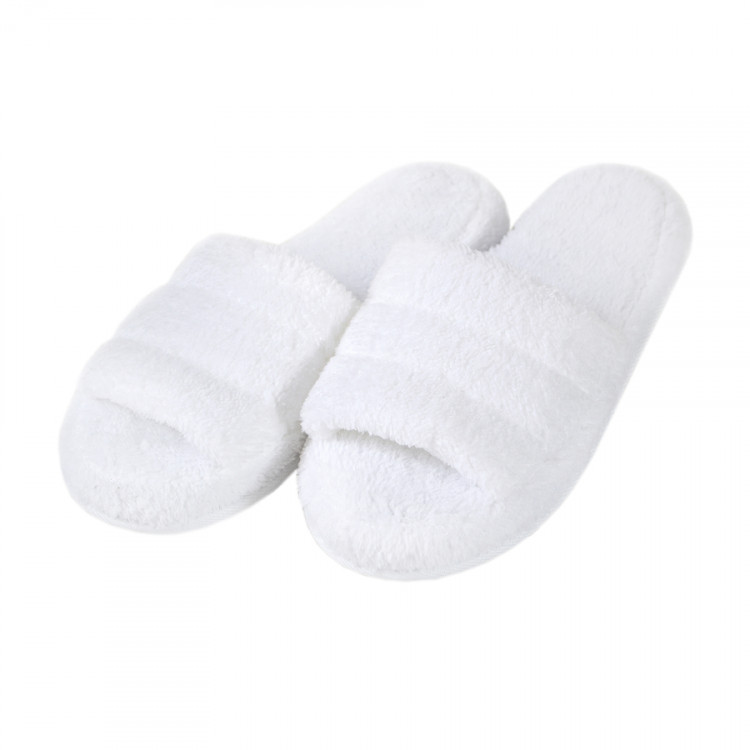 Тапочки махрові Lotus Home Basic Soft white (41-45)