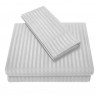 Простынь LightHouse Stripe grey 215х240 см