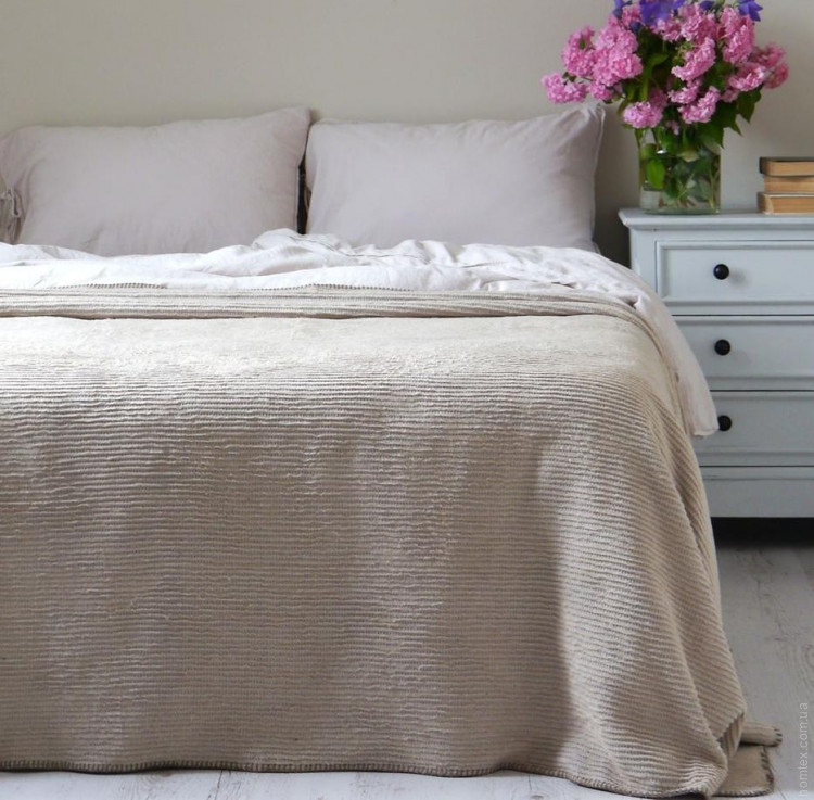 Плед La Modno Grain Beige 200x220 см