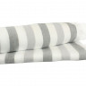 Полотенце махровое Hobby STRIPE Peshtemal серый 70x140 см 