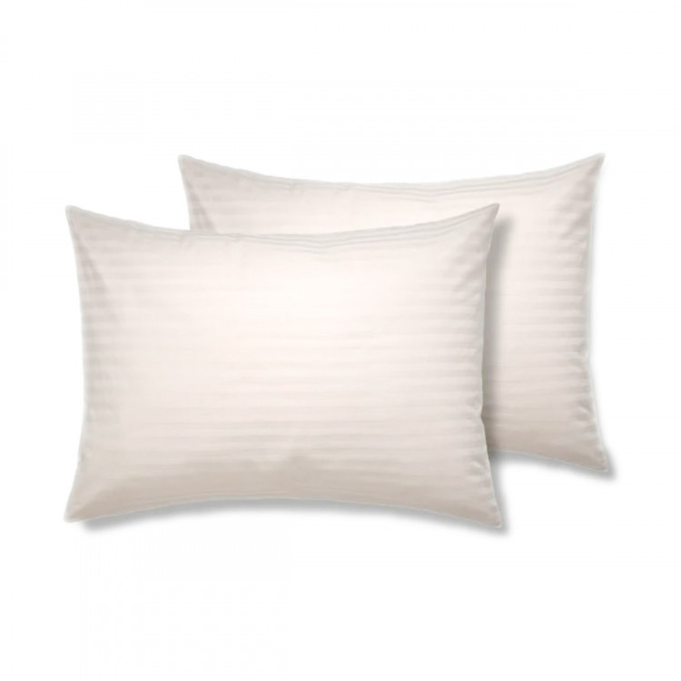 Набор наволочек LightHouse Sateen STRIPE Cream 50x70см 2шт. 