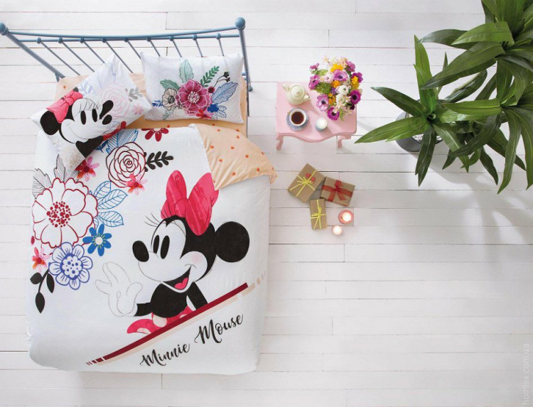 Постельное белье TAC Disney MINNIE MOUSE WATER евро