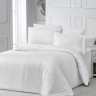Постельное белье Zeron Satin Stripe white евро